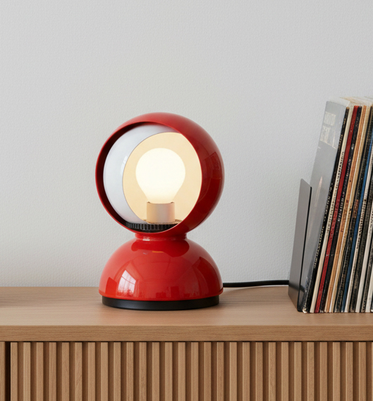 Artemide Eclisse Rouge lampe design